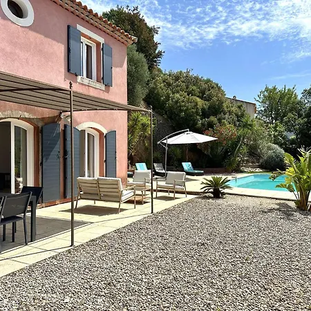 Paloma Pour 6 Personnes Avec Piscine Privee, A Deux Pas Du Golf De Valcros, A