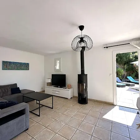 Villa Paloma Pour 6 Personnes Avec Piscine Privee, A Deux Pas Du Golf De Valcros, A