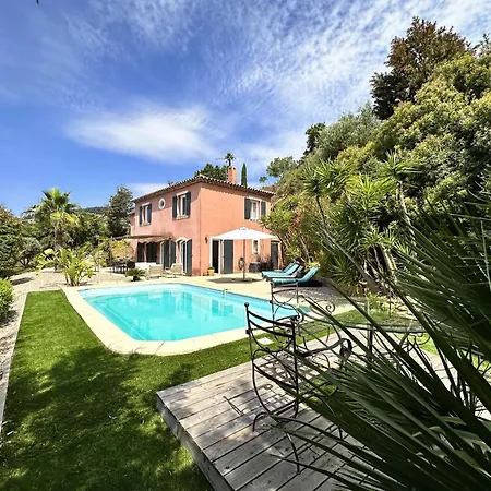 Villa Paloma Pour 6 Personnes Avec Piscine Privee, A Deux Pas Du Golf De Valcros, A